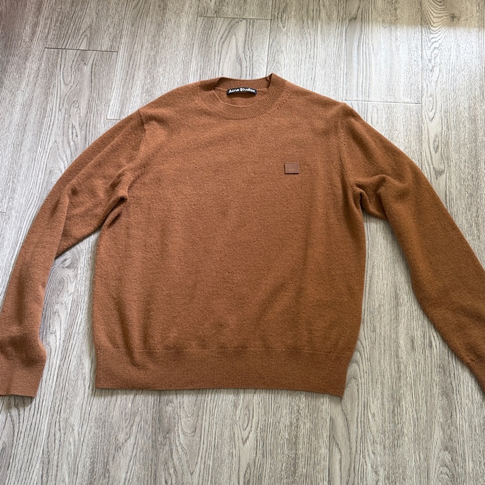 Acne Tan Crewneck Sweater